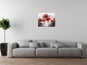 Obraz na plátně Červené Vlčí máky Rozměry: 120 x 80 cm