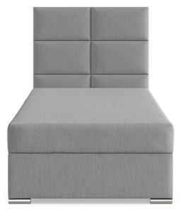 Čalouněná postel CALVI 90×200 cm světle šedá