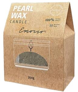 Emocio Pearl wax Green svíčka 350 g