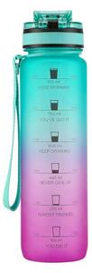 NCD04 ZELENO-RŮŽOVÁ TRITANOVÁ LÁHEV NA PITÍ 950 ML NILS CAMP