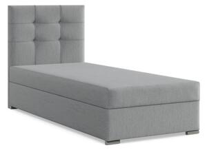 Čalouněná postel ELDA 90×200 cm světle šedá