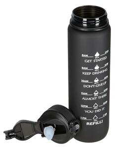 NCD68 ČERNÁ TRITANOVÁ LÁHEV NA PITÍ 1000 ML NILS CAMP