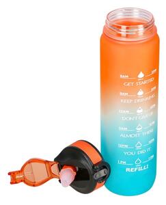 NCD68 ORANŽOVO-MODRÁ TRITANOVÁ LÁHEV NA PITÍ 1000 ML NILS CAMP