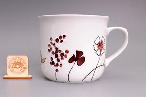 Porcelán hrnek 0,6 L - Jeseň