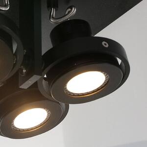 LED stropní bodové osvětlení Westpoint 4zdr černé
