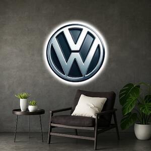 Svítící obraz Volkswagenu