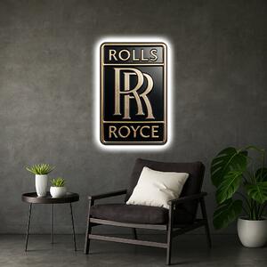 Svítící obraz Rolls-Royce - logo
