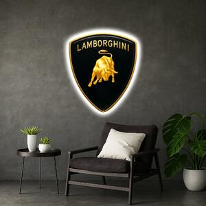 Svítící obraz Lamborghini - logo