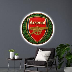 Svítící obraz Arsenal - THE GUNNERS