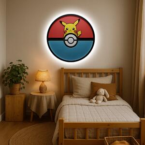 Svítící obraz - Pikachu Pokémon - Noční lampa