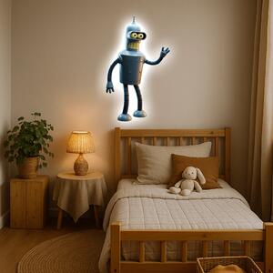 Svítící obraz - Futurama Bender - Noční lampa