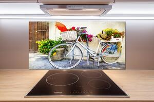 Dekorační panel sklo Bílé kolo pl-pksh-100x50-f-96033968