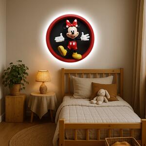 Svítící obraz - Minnie Mouse - Noční lampa