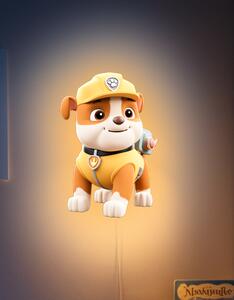Svítící obraz - Rubble - Paw Patrol - Noční lampa