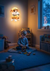Svítící obraz - Rubble - Paw Patrol - Noční lampa