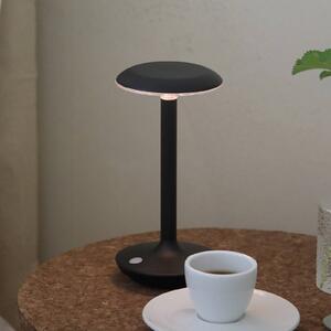 Markslöjd LED stolní lampa Petit, černá, hliník, IP44, stmívatelný, Černá, Hliník, Moderní