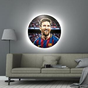 Svítící obraz - Lionel Messi