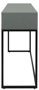 Konzolový stolek pili 118 x 36 cm šedozelený