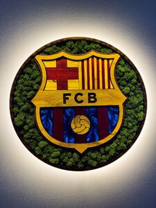 Svítící obraz Barcelona - Mech