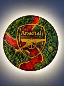 Svítící obraz Arsenal - Moss
