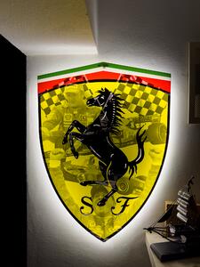 Svítící obraz Ferrari F1 - Legendy
