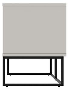TV stolek s poličkou pili 176 x 57 cm bílý