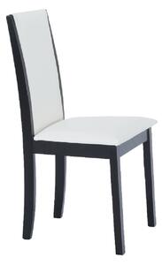 Jídelní židle Verni New (wenge + bílá). 1015238