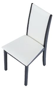 Jídelní židle Verni New (wenge + bílá). 1015238