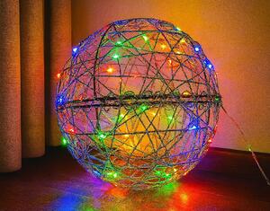 LED světelná koule, různobarevná, různé velikosti Průměr (cm): 40 cm