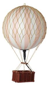 Designové světlo horkovzdušný balón Mademoiselle Pink 30cm