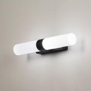 Nástěnné LED svítidlo nad zrcadlo do koupelny Valencia Black (LMD)