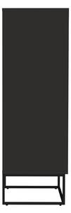 Komoda pili 60 x 127 cm černá