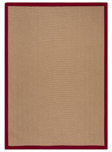 Flair Rugs Kusový koberec Herringbone Border Kira Red - 120x170 cm