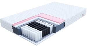 Taštičková matrace VERO JERSEY 90x200 cm s visco pěnou 19 cm