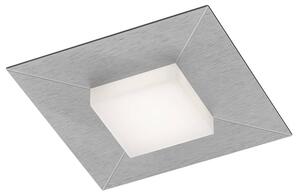BANKAMP Diamond stropní světlo 17x17cm, stříbrný