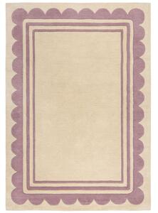 Flair Rugs Ručně všívaný kusový koberec Lois Scallop Purple - 120x170 cm