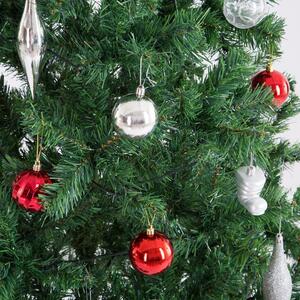 Umělý vánoční stromeček 150 cm + světelný řetěz