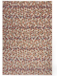 Flair Rugs, Kusový koberec Manhattan Abstract Diamond Multi Bright, 200x290, vícebarevná, chodba / předsíň