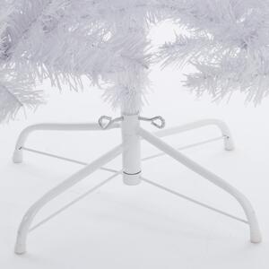 FurniGO Umělý vánoční stromeček 150 cm - bílý