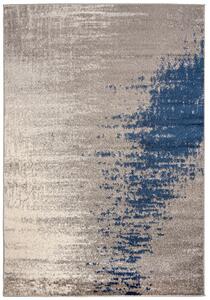 Moderní kusový koberec SPRING Aura - šedý/modrý