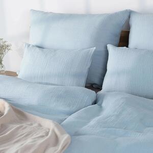 DARRÉ Celoroční mušelínové povlečení Ice Blue - GOTS Velikost: atypický 200 x 200 + 2 x 70 x 90