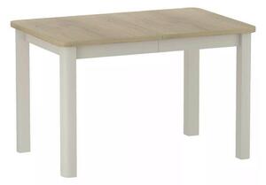 Jídelní stůl Snyder 120, dub cremona / krémová