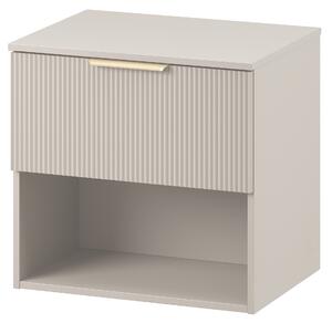 Cersanit Navado skříňka s deskou 60x45x56.7 cm pod umyvadlo závěsná cappuccino-béžová S1023-002