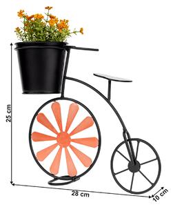 Retro květináč ve tvaru kola Mils