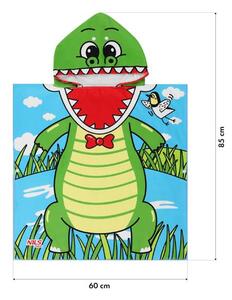 NAR20 CROCODILE RUČNÍK - PONČO Z MIKROVLÁKNA NILS AQUA