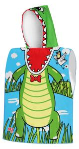 NAR20 CROCODILE RUČNÍK - PONČO Z MIKROVLÁKNA NILS AQUA