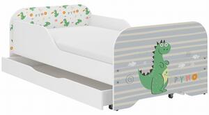 Dětská postel KIM - DINO 160x80 cm