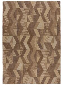Flair Rugs, Kusový koberec Moda Asher Natural, 120x170, hnědá, chodba / předsíň