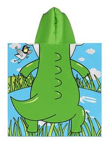 NAR20 CROCODILE RUČNÍK - PONČO Z MIKROVLÁKNA NILS AQUA