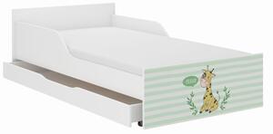 Dětská postel FILIP - ŽIRAFKA 180x90 cm